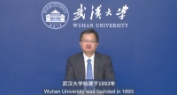 رسالة ترحيب من رئيس Wuhan University لطلاب كلية بنها–ووهان للدراسات العليا