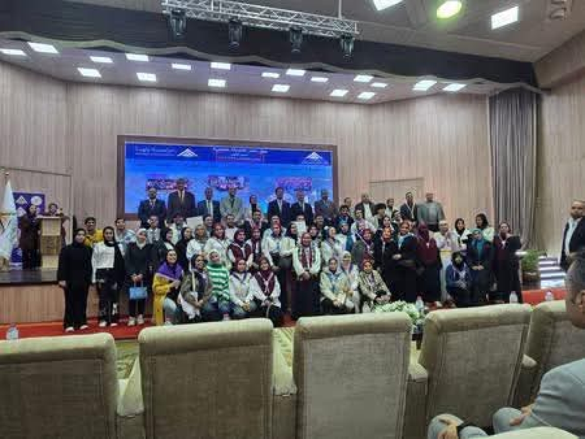 حصاد مشرف لطلاب كلية التربية النوعية في الأنشطة الطلابية للفصل الدراسي 2025/ 2026