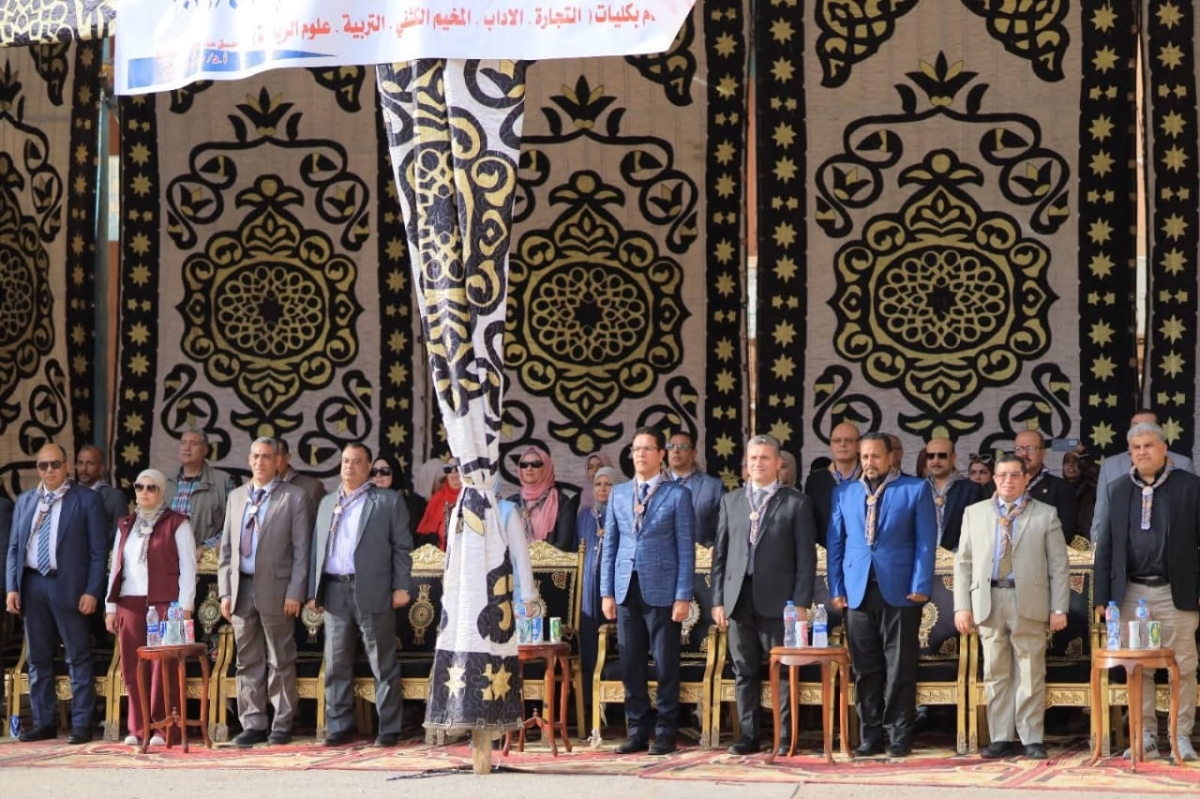 فعاليات المهرجان الكشفي الرابع والعشرين لجوالة جامعة بنها