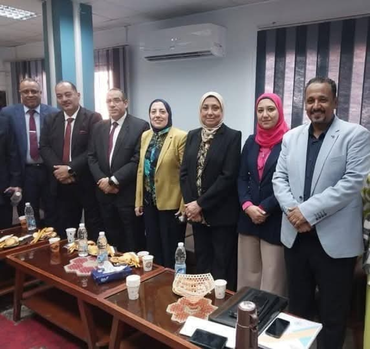 استقبال فريق المراجعة الخارجية للاعتماد البرامجي من الهيئة القومية لضمان جودة التعليم والاعتماد