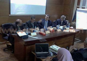 66- جامعة بنها تناقش مشاريع الاعتماد والجودة