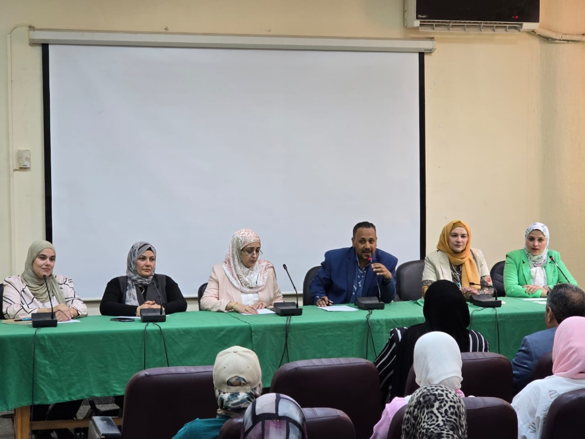 إشادة بجهود وحدة الإرشاد الأكاديمي خلال زيارة الدعم الفني بكلية التربية النوعية